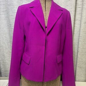 Ellen Tracy Vibrant Magenta/Pink Women’s Blazer- Size 12